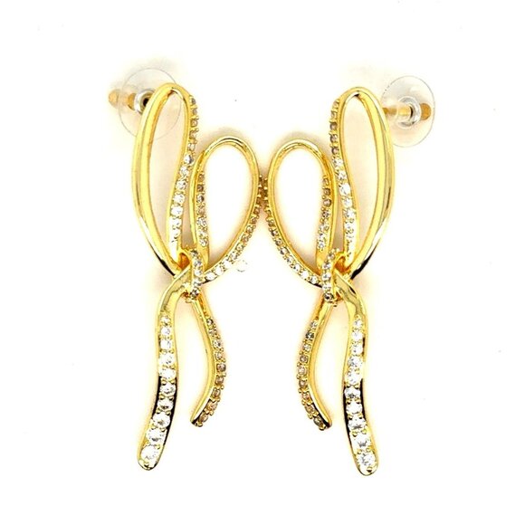 Kendra Scott Bow Cz Earrings - Picture 2 of 10